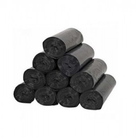 Bolsa negra 90 x 120 cm reciclable Paquete de 25 kg BIODEGRADABLE-AbarrotesyMasLuz- Suministros y limpieza