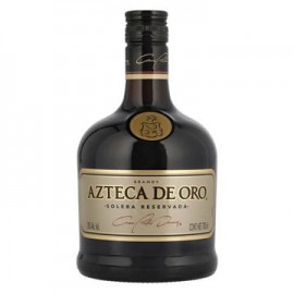Brandy Azteca de Oro Botella de 700 mL (IEPS inc.)-AbarrotesyMasLuz- Brandy