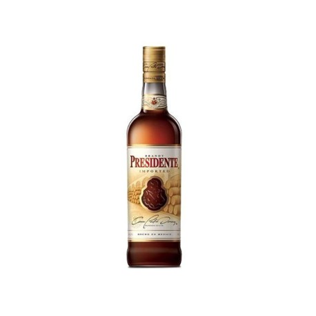 Brandy Presidente Clasico Botella de 700 mL (IEPS inc.)-AbarrotesyMasLuz- Destilados