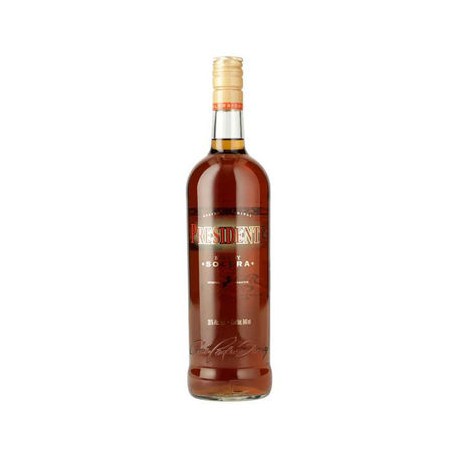 Brandy Presidente Solera Botella de 940 mL (IEPS inc.)-AbarrotesyMasLuz- Brandy