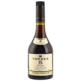 Brandy Torres 5 Botella de 700 mL (IEPS inc.)-AbarrotesyMasLuz- Brandy