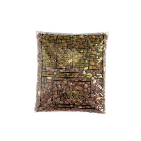 Cacahuate Crudo Cascara roja Chef & Hotel Bolsa de 1 Kg-AbarrotesyMasLuz- 