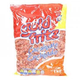 Cacahuate enchilado Bolsa de 1 Kg-AbarrotesyMasLuz- Abarrotes