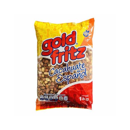 Cacahuate español Bolsa de 1 Kg-AbarrotesyMasLuz- Botanas