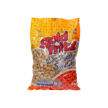 Cacahuate salado Bolsa de 1 Kg-AbarrotesyMasLuz- Abarrotes