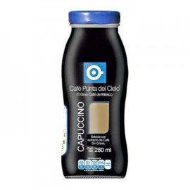 Cafe capuccino Punta del Cielo 12 frascos de 280 ml-AbarrotesyMasLuz- Bebidas