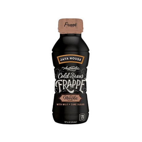 Cafe Frappe Mocha Light Cold Brew Java Huse 12/296 mL-AbarrotesyMasLuz- Jugos y bebidas