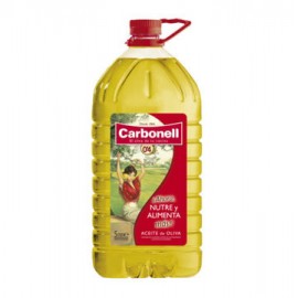 Aceite de oliva puro Carbonell Galon de 5 L-AbarrotesyMasLuz- Aceite de oliva