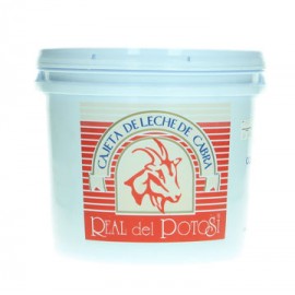 Cajeta quemada Real Potosi cubeta de 5 Kg (IEPS inc.)-AbarrotesyMasLuz- Abarrotes