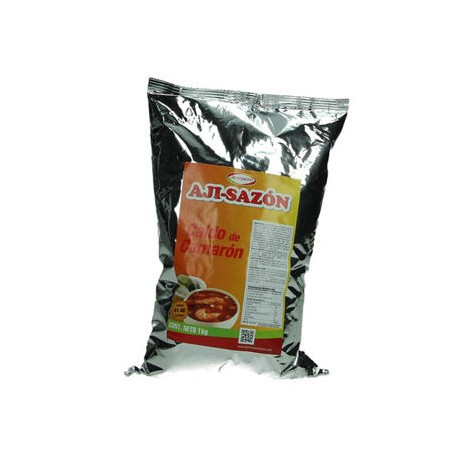 Caldo de Camaron Aji-Sazon Bolsa de 1 Kg-AbarrotesyMasLuz- Abarrotes
