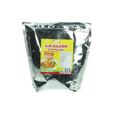 Caldo de pollo Aji-Sazon Economic Bolsa de 2.7 Kg-AbarrotesyMasLuz- Abarrotes