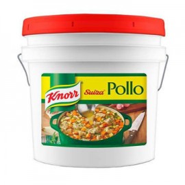 Caldo de pollo Knorr Suiza Cubeta de 13 Kg-AbarrotesyMasLuz- Abarrotes