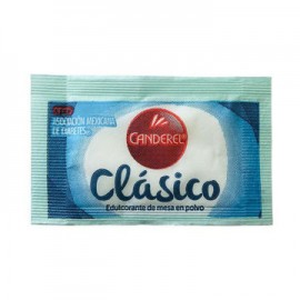 Canderel Clasico 1000 sobres 1 g Aspartame-AbarrotesyMasLuz- Sustituto de azúcar