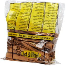 Canela y Continental de 12 cm 250 g Chef & Hotel-AbarrotesyMasLuz- Abarrotes