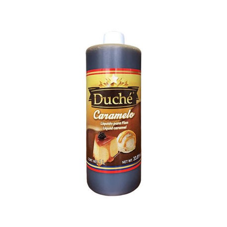 Caramelo liquido para flan Duche Botella de 1 L (IEPS inc.)-AbarrotesyMasLuz- Flan