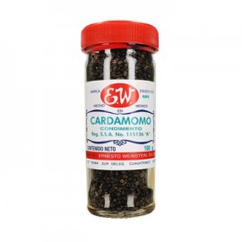 Cardomomo Entero Ernesto Weinstein Frasco de 100 g-AbarrotesyMasLuz- Condimentos