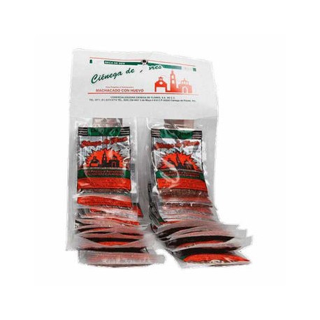 Carne Seca de Res Machaca Cienaga 20pz/ 25 Gr.-AbarrotesyMasLuz- Machaca y chilorio