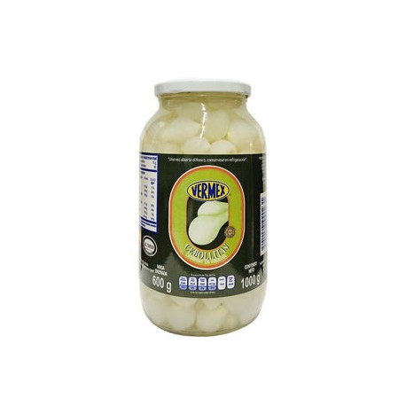 Cebollitas Cambray Vermex Frasco de 1 Kg-AbarrotesyMasLuz- Conservas