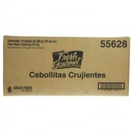 Cebollitas Crujientes Fresh Gourmet Bolsa de 283 g-AbarrotesyMasLuz- Abarrotes