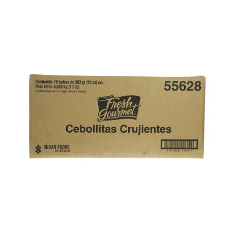 Cebollitas Crujientes Fresh Gourmet Bolsa de 283 g-AbarrotesyMasLuz- Abarrotes