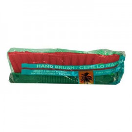 Cepillo manual color rojo para baños Palma de Oro-AbarrotesyMasLuz- Productos de limpieza