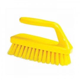Cepillo plancha de 16.5 cm color amarillo con asa Palma de Oro-AbarrotesyMasLuz- Productos de limpieza