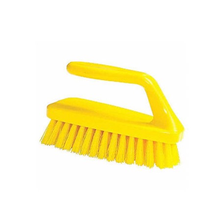 Cepillo plancha de 16.5 cm color amarillo con asa Palma de Oro-AbarrotesyMasLuz- Productos de limpieza