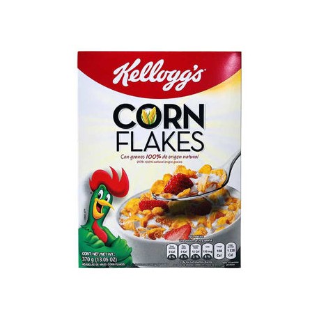 Cereal Corn Flakes Kelloggs de 370 g (IEPS inc.) CF-AbarrotesyMasLuz- Cereal a granel