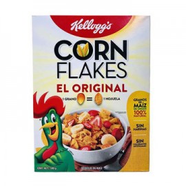 Cereal Corn Flakes Kelloggs de 500 g CF-AbarrotesyMasLuz- Cereal a granel
