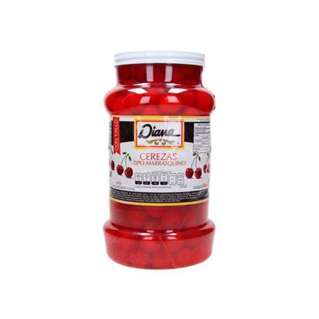 Cereza roja con Rabo Diana galon de 3.44 Kg-AbarrotesyMasLuz- Abarrotes