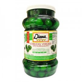 Cereza verde sin rabo Diana Galon de 3.5 Kg-AbarrotesyMasLuz- Abarrotes