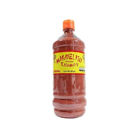 Chamoy en polvo Miguelito Bote de 920 g (IEPS inc.)-AbarrotesyMasLuz- Jugos y bebidas