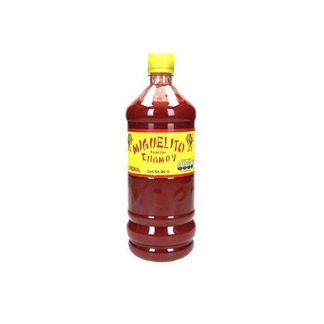 Chamoy liquido Miguelito Botella de 1 L (IEPS inc.)-AbarrotesyMasLuz- Chile chamoy y tajin