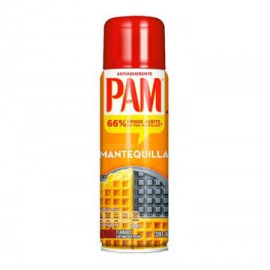 Aceite en aerosol sabor mantequilla PAM Botella de 141 g-AbarrotesyMasLuz- Aceite en aerosol