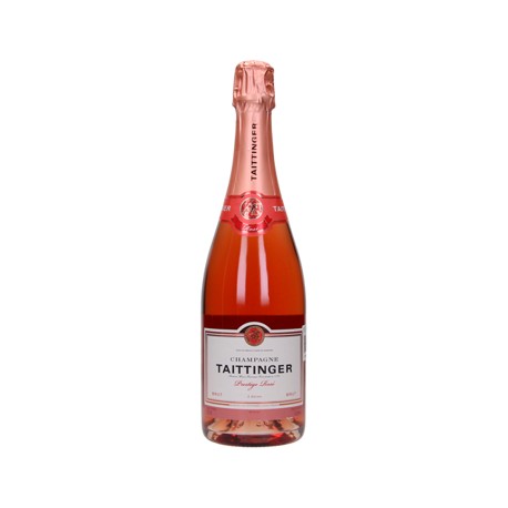 Champagne Tattinger Prestige Rose Botella de 750 mL-AbarrotesyMasLuz- Vino blanco