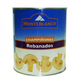 Champiñon rebanado Monteblanco Lata de 2.835 Kg-AbarrotesyMasLuz- Conservas