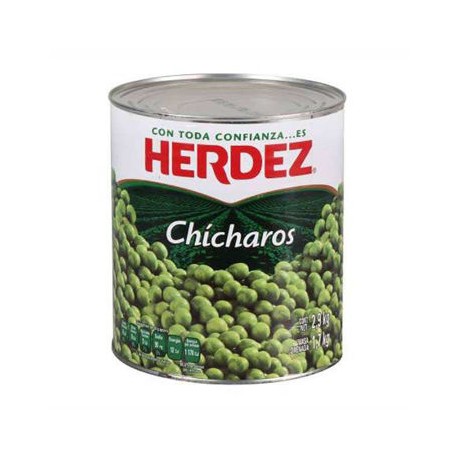Chicharo Herdez Lata de 3 Kg-AbarrotesyMasLuz- Chicharos