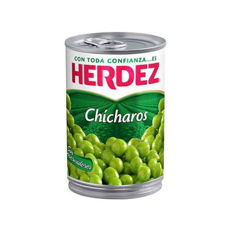 Chicharo Herdez Lata de 400 g-AbarrotesyMasLuz- 