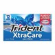 Chicle Trident Xtracare menta 12 paquetes de 12 piezas-AbarrotesyMasLuz- Dulces