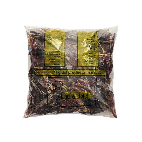 Chile Costeño Chef & Hotel Bolsa de 1 Kg-AbarrotesyMasLuz- Chiles secos enteros