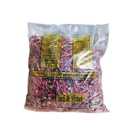 Chile de Arbol Chef & Hotel Bolsa de 1 Kg-AbarrotesyMasLuz- Chiles secos