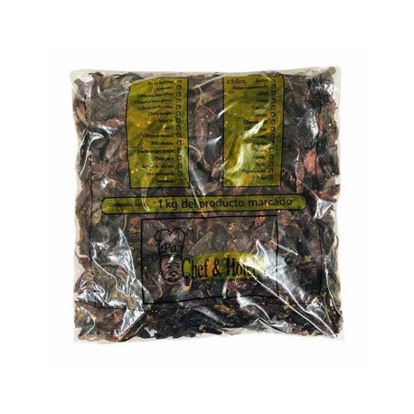 Chile Morita Chef & Hotel Bolsa de 1Kg-AbarrotesyMasLuz- Chiles secos enteros