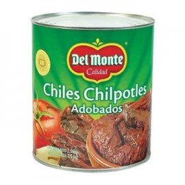 Chiles Chipotles Del Monte 2.9 Kg Lata-AbarrotesyMasLuz- Chiles chipotles