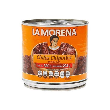 Chiles chipotles del Monte de 400gr-AbarrotesyMasLuz- Chiles chipotles