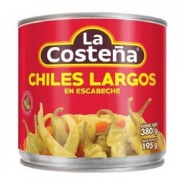 Chiles Largos Costeña Lata de 380 g-AbarrotesyMasLuz- Conservas