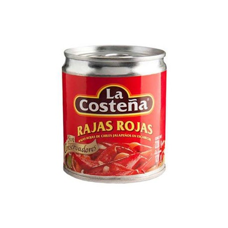 Chiles Rajas Carey Lata de 215 g-AbarrotesyMasLuz- Chiles en rajas