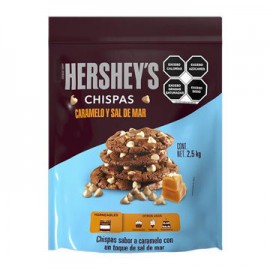 Chispas De Caramelo y Sal Del Mar Hershey's 2.5 Kg-AbarrotesyMasLuz- Abarrotes