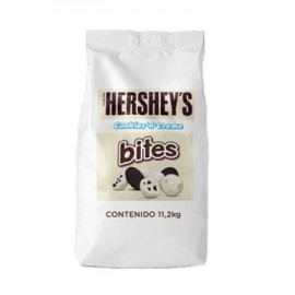 Chocolate Bites Cookie´s and Creme Hershey´s Caja de 11.3 Kg (IEPS inc.)-AbarrotesyMasLuz- Chocolate