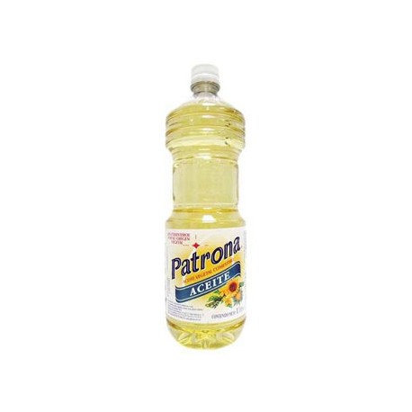 Aceite vegetal Patrona 12 frascos de 1 L-AbarrotesyMasLuz- Aceite vegetal