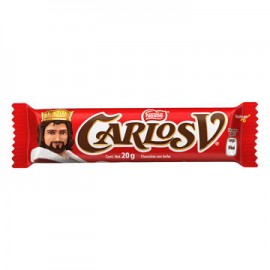 Chocolate Carlos V 16 tabletas de 20 g (IEPS inc.)-AbarrotesyMasLuz- Chocolates individuales